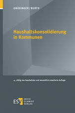 Haushaltskonsolidierung in Kommunen