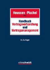 Handbuch Vertragsverhandlung und Vertragsmanagement