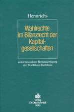 Wahlrechte im Bilanzrecht der Kapitalgesellschaften