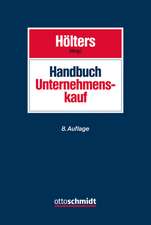 Handbuch Unternehmenskauf