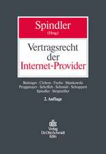 Vertragsrecht der Internet-Provider