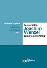 Festschrift für Joachim Wenzel zum 65. Geburtstag