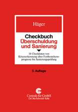 Checkbuch Überschuldung und Sanierung