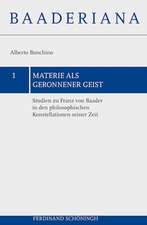 Materie als geronnener Geist