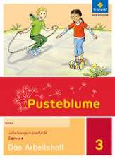 Pusteblume. Das Sprachbuch 3. Arbeitsheft + Lernentwicklungsheft. Schulausgangsschrift. Sachsen