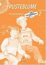 Pusteblume. Die Werkstätten 2 mit Lernsoftware. Berlin, Bremen, Hamburg, Hessen, Niedersachsen, Nordrhein-Westfalen, Rheinland-Pfalz, Saarland, Schleswig-Holstein