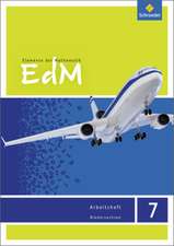 Elemente der Mathematik 7. Arbeitsheft. Sekundarstufe 1. G9. Niedersachsen