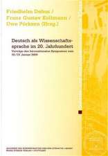 Deutsch als Wissenschaftssprache im 20. Jahrhundert