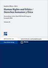 Human Rights and Ethics / Derechos humanos y Ética