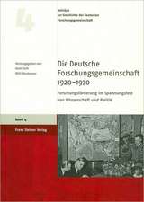 Die Deutsche Forschungsgemeinschaft 1920-1970