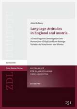 Language Attitudes in England and Austria