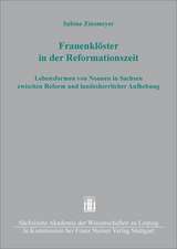 Frauenklöster in der Reformationszeit