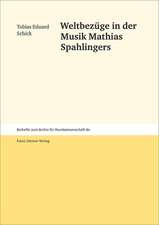 Weltbezüge in der Musik Mathias Spahlingers