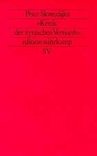 Peter Sloterdijks Kritik der zynischen Vernunft