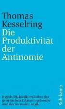 Kesselring, T: Produktivität der Antinomie