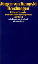 Schriften I. Brechungen