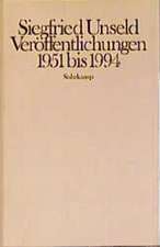 Veröffentlichungen 1951 bis 1994