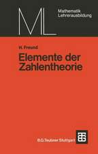 Elemente der Zahlentheorie