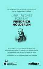 Literarisches Portrait Friedrich Hölderlin