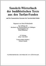 Sanskrit-Worterbuch Der Buddhistischen Texte Aus Den Turfan-Funden. Lieferung 19