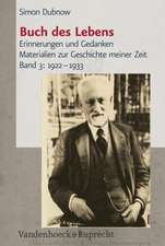 Buch Des Lebens: 1922-1933