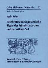 Beschriftete Mesopotamische Siegel der Fruhdynastischen Und der Akkad-Zeit