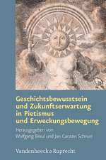 Geschichtsbewusstsein Und Zukunftserwartung in Pietismus Und Erweckungsbewegung