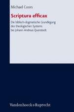 Scriptura Efficax die Biblisch-Dogmatische Grundlegung Des Theologischen Systems Bei Johann Andreas Quenstedt: Ein Dogmatischer Beitrag Zu Theorie Und