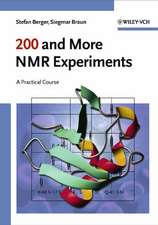 200 and More NMR Experiments – A Practical Course