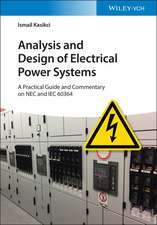 Analysis and Design of Electrical Power Systems – A Practical Guide and Commentary on NEC and IEC 60 364