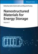 Nanostructured Materials for Energy Storage