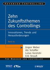 Die zehn Zukunftsthemen des Controllings – Innovationen, Trends und Herausforderungen