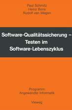 Software-Qualitätssicherung: Testen im Software-Lebenszyklus