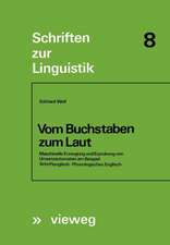 Vom Buchstaben zum Laut: Maschinelle Erzeugung und Erprobung von Umsetzautomaten am Beispiel Schriftenglisch — Phonologisches Englisch