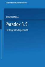 Paradox 3.5: Einsteigen leichtgemacht