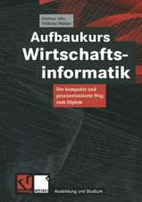 Aufbaukurs Wirtschaftsinformatik: Der kompakte und praxisorientierte Weg zum Diplom