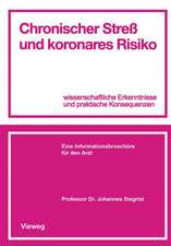 Chronischer Streß und koronares Risiko: wissenschaftliche Erkenntnisse und praktische Konsequenzen