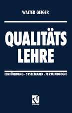 Qualitäts Lehre: Einführung · Systematik · Terminologie