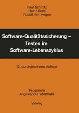 Software-Qualitätssicherung — Testen im Software-Lebenszyklus