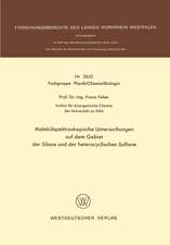 Molekülspektroskopische Untersuchungen auf dem Gebiet der Silane und der heterocyclischen Sulfane