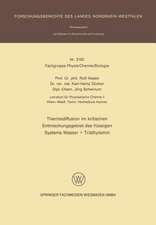 Thermodiffusion im kritischen Entmischungsgebiet des flüssigen Systems Wasser + Triäthylamin