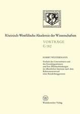 Freiheit des Unternehmers und des Grundeigentümers und ihre Pflichtenbindungen im öffentlichen Interesse nach dem Referentenentwurf eines Bundesberggesetzes: 170. Sitzung am 20 Oktober 1971 in Düsseldorf