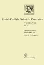 Fragen der Forschungspolitik: 239. Sitzung am 18. April 1979 in Düsseldorf