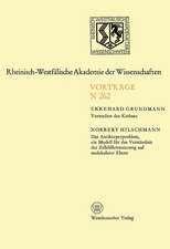 Vorstadien des Krebses: Das Antikörperproblem, ein Modell für das Verständnis der Zelldifferenzierung auf molekularer Ebene