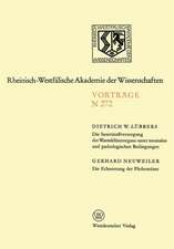 Die Sauerstoffversorgung der Warmblüterorgane unter normalen und pathologischen Bedingungen. Die Echoortung der Fledermäuse: 239.Sitzung am 7.Januar 1976 in Düsseldorf