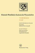 Rheinisch-Westfälische Akademie der Wissenschaften: Natur-, Ingenieur- und Wirtschaftswissenschaften Vorträge · N 327