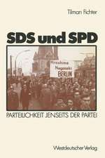 SDS und SPD: Parteilichkeit jenseits der Partei