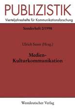 Medien-Kulturkommunikation