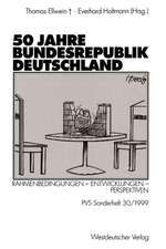 50 Jahre Bundesrepublik Deutschland: Rahmenbedingungen — Entwicklungen — Perspektiven