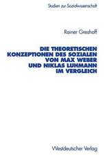 Die theoretischen Konzeptionen des Sozialen von Max Weber und Niklas Luhmann im Vergleich